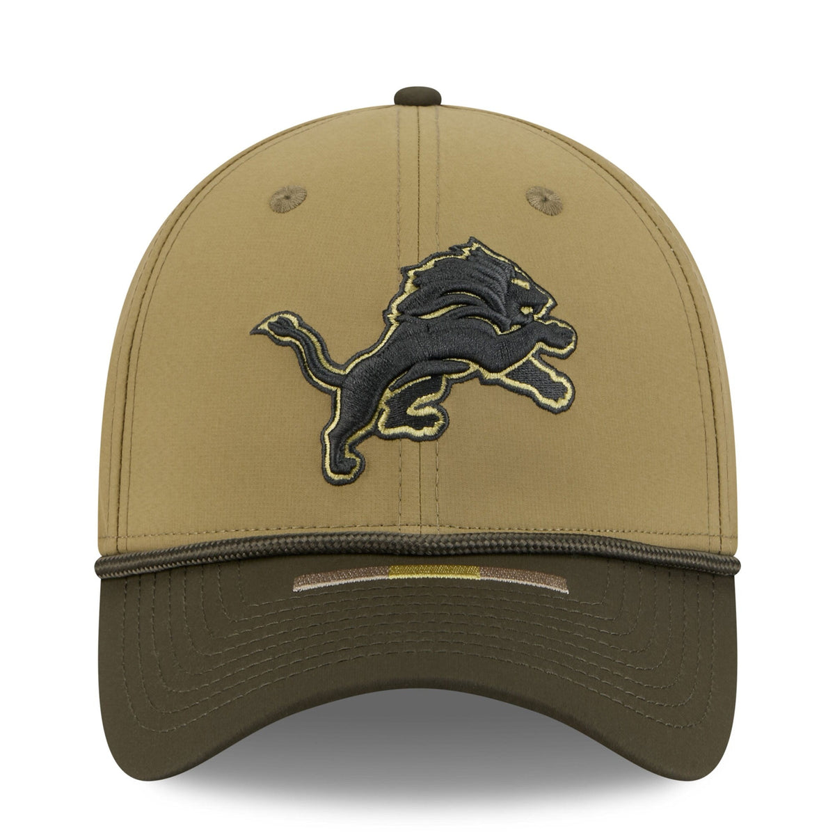 Men's Detroit Lions New Era Green 2025 Salute to Service 39THIRTY Flex Hat
