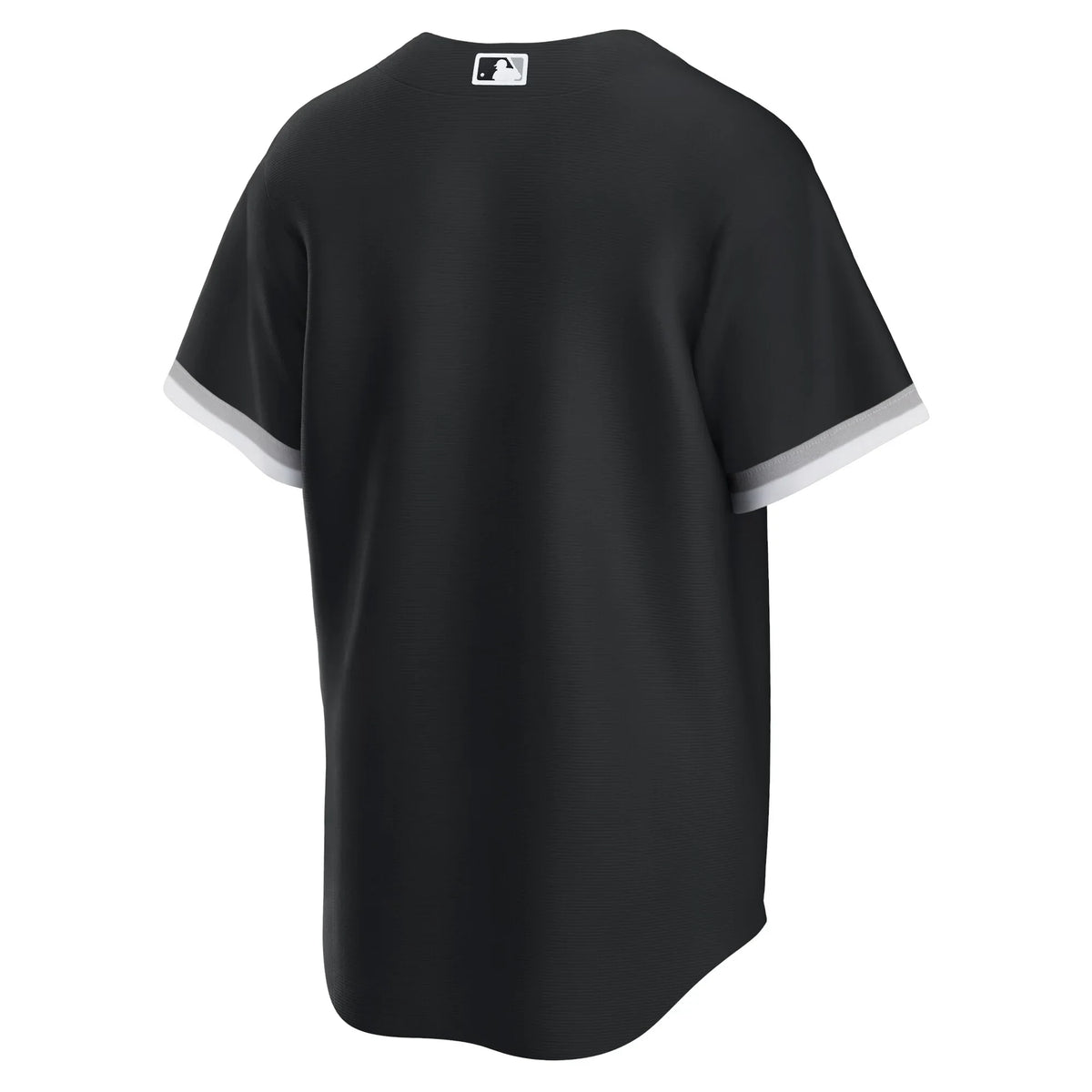 Men's NIKE Chicago White Sox Alternate Black Replica Custom Jersey with Triple Layer Twill