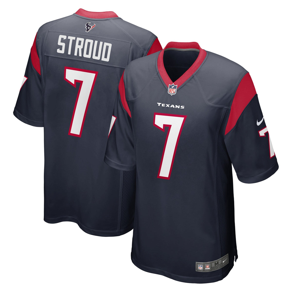Men's C.J. Stroud Houston Texans Nike Navy Game Jersey