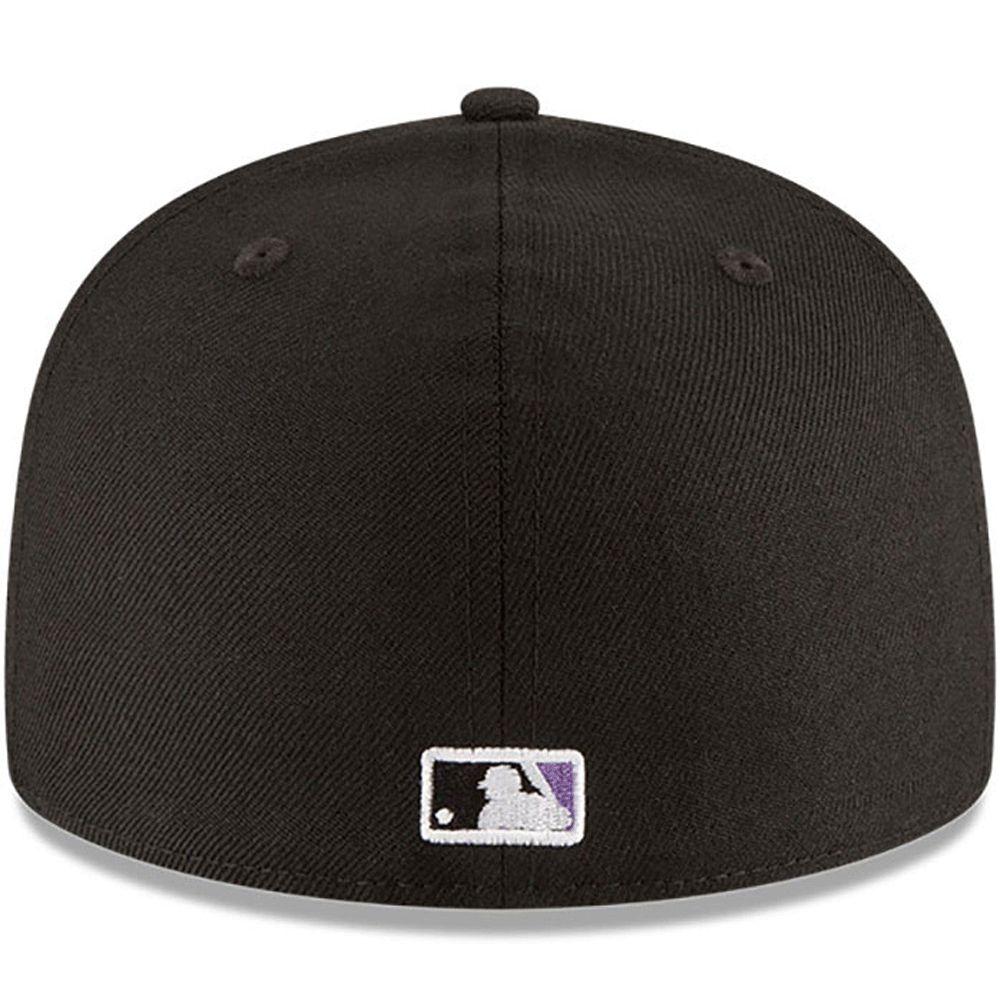 Men's Arizona Diamondbacks New Era Black 2001 World Series Wool 59FIFTY Fitted Hat