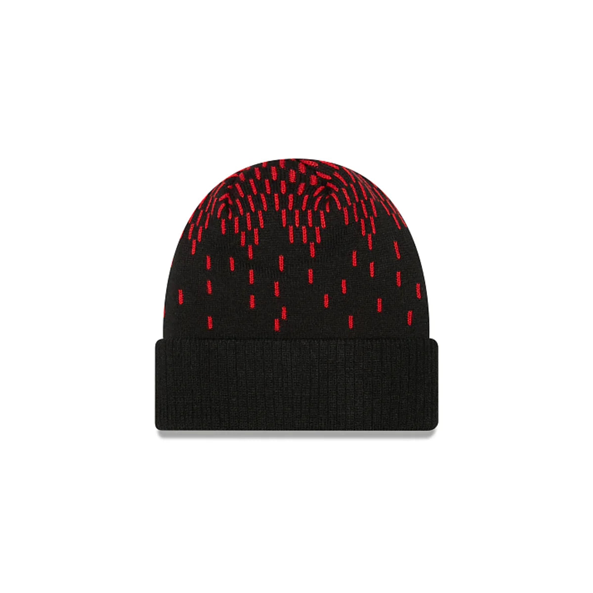 New Era Mens NBA Chicago Bulls Knit Freeze Cuffed Knit Hat