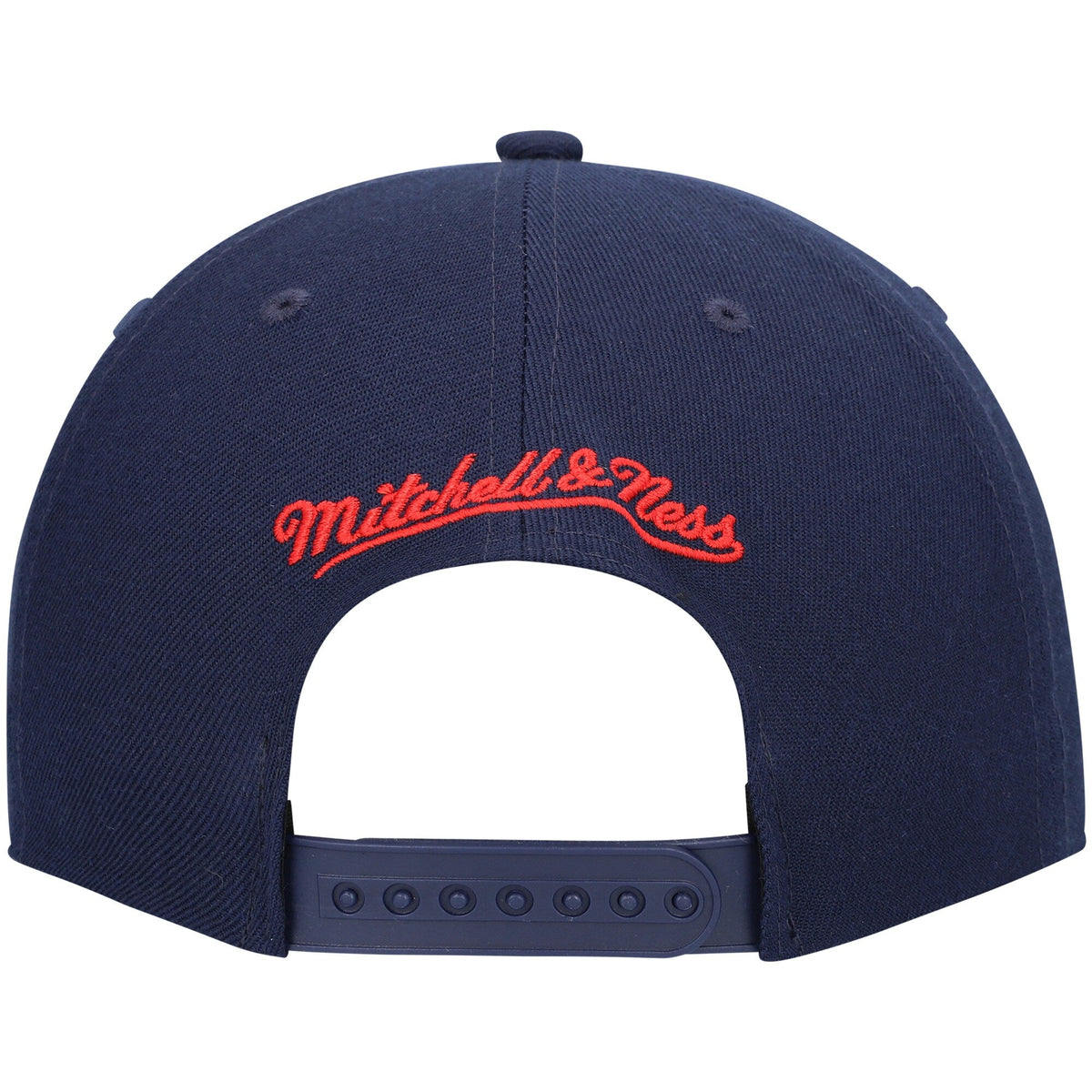 Men's Mitchell & Ness Navy/Red New Orleans Pelicans Team Two-Tone 2.0 Snapback Hat
