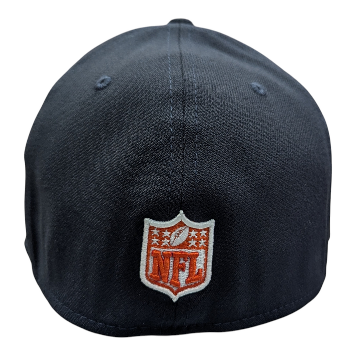 Chicago Bears New Era B Navy Shield 39THIRTY Flex Hat