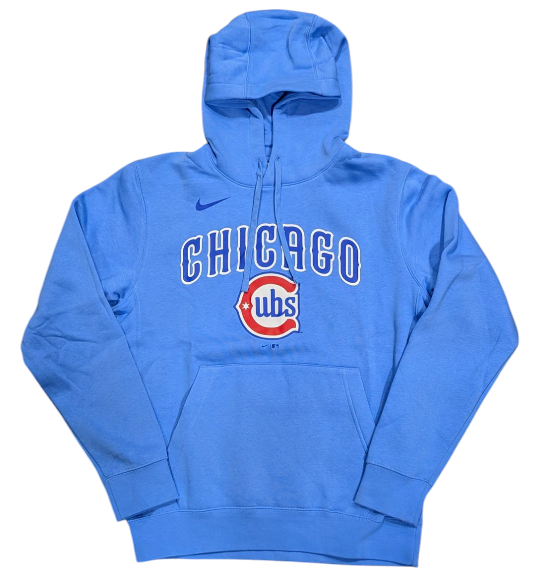 Chicago Cubs Nike Valor Blue Bubble Screen Alternate Blues Pullover Hoodie