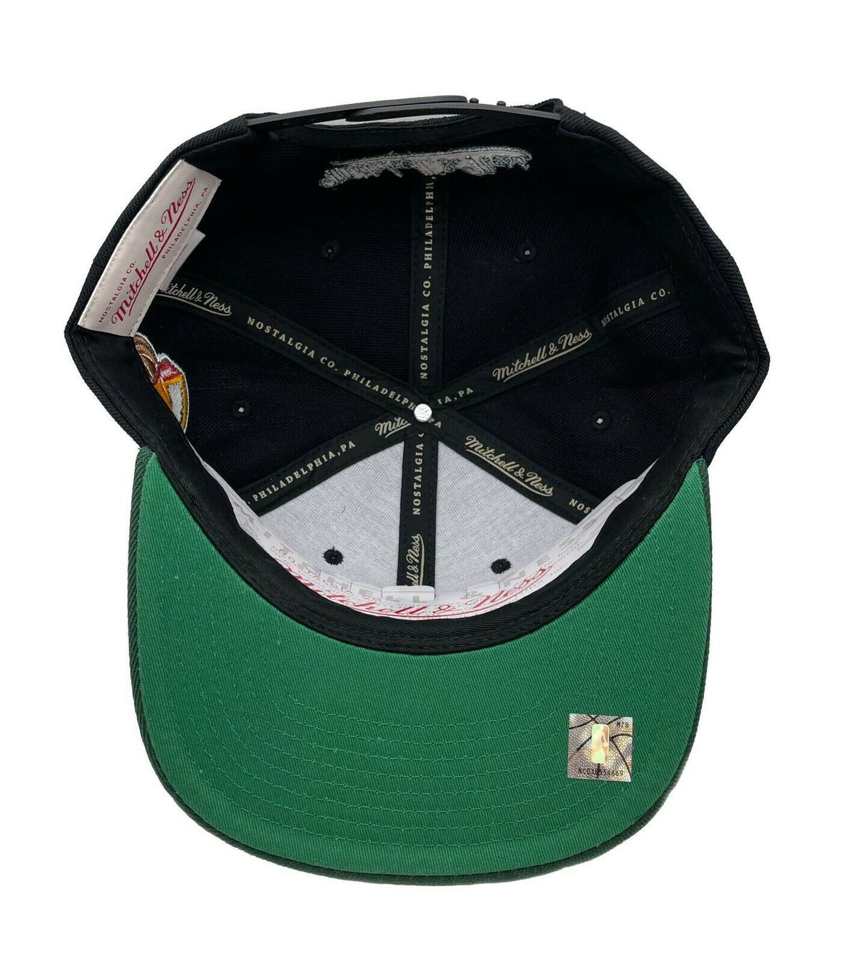 Seattle SuperSonics HWC Team Script 2.0 Mitchell & Ness Snapback Hat