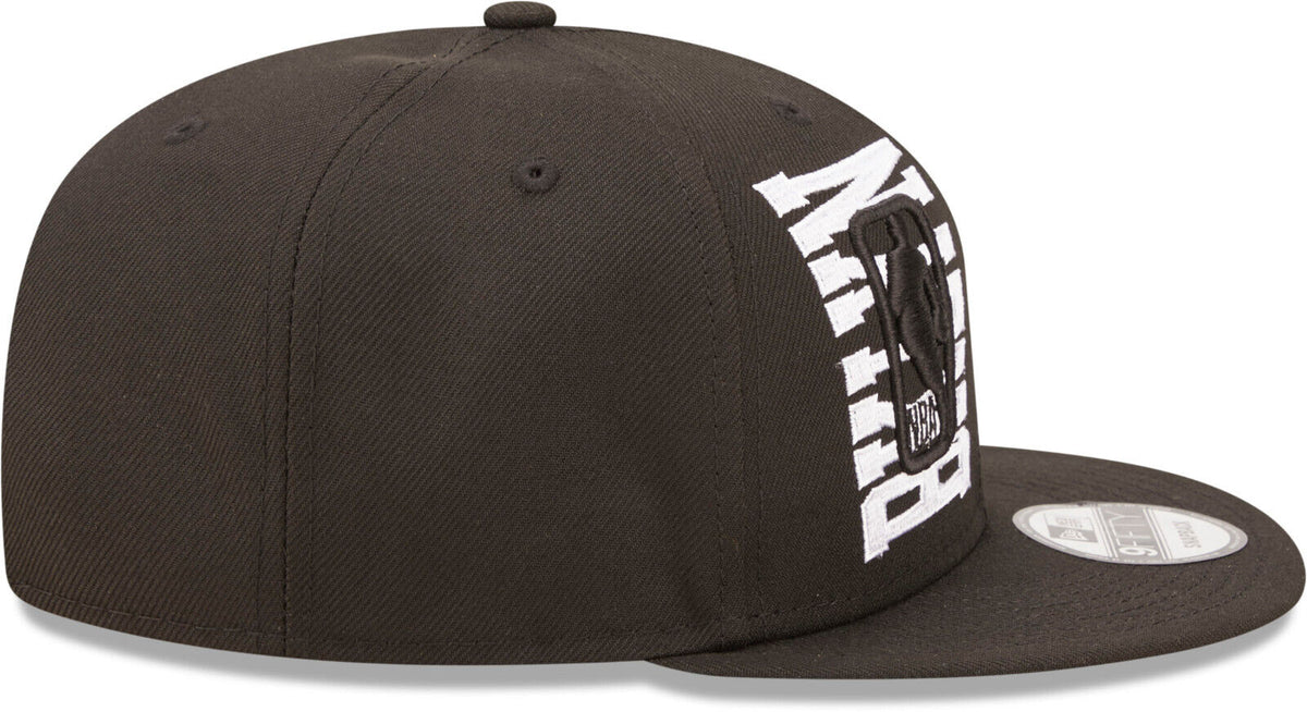 Brooklyn Nets New Era Black 2022 NBA Draft 9FIFTY Snapback Hat