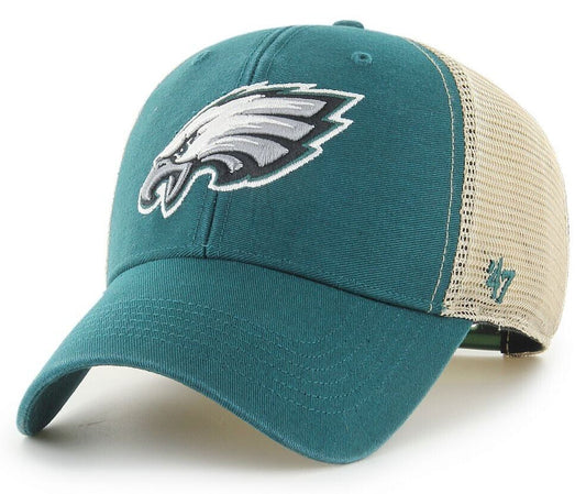 Philadelphia Eagles Pacific Green '47 Brand Mens MVP Flagship Wash Hat