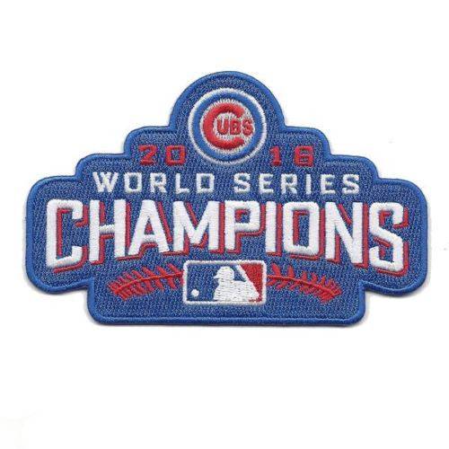 Chicago Cubs 2016 World Series Champions Collectible Patch