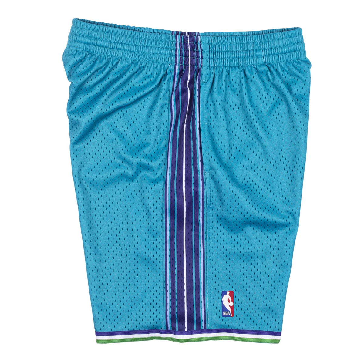 Charlotte Hornets Mitchell and Ness Hardwood Classics Teal 1999-2000 Swingman Shorts