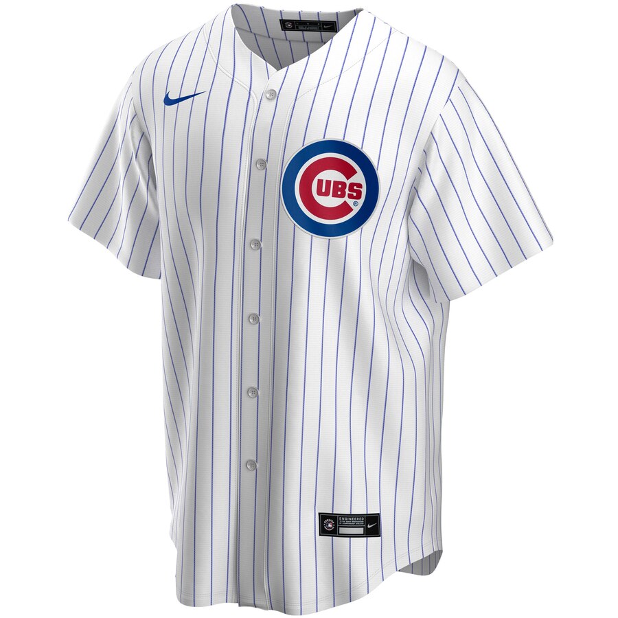 NIKE Men's Anthony Rizzo Chicago Cubs Premium Twill White Home Replica Jersey