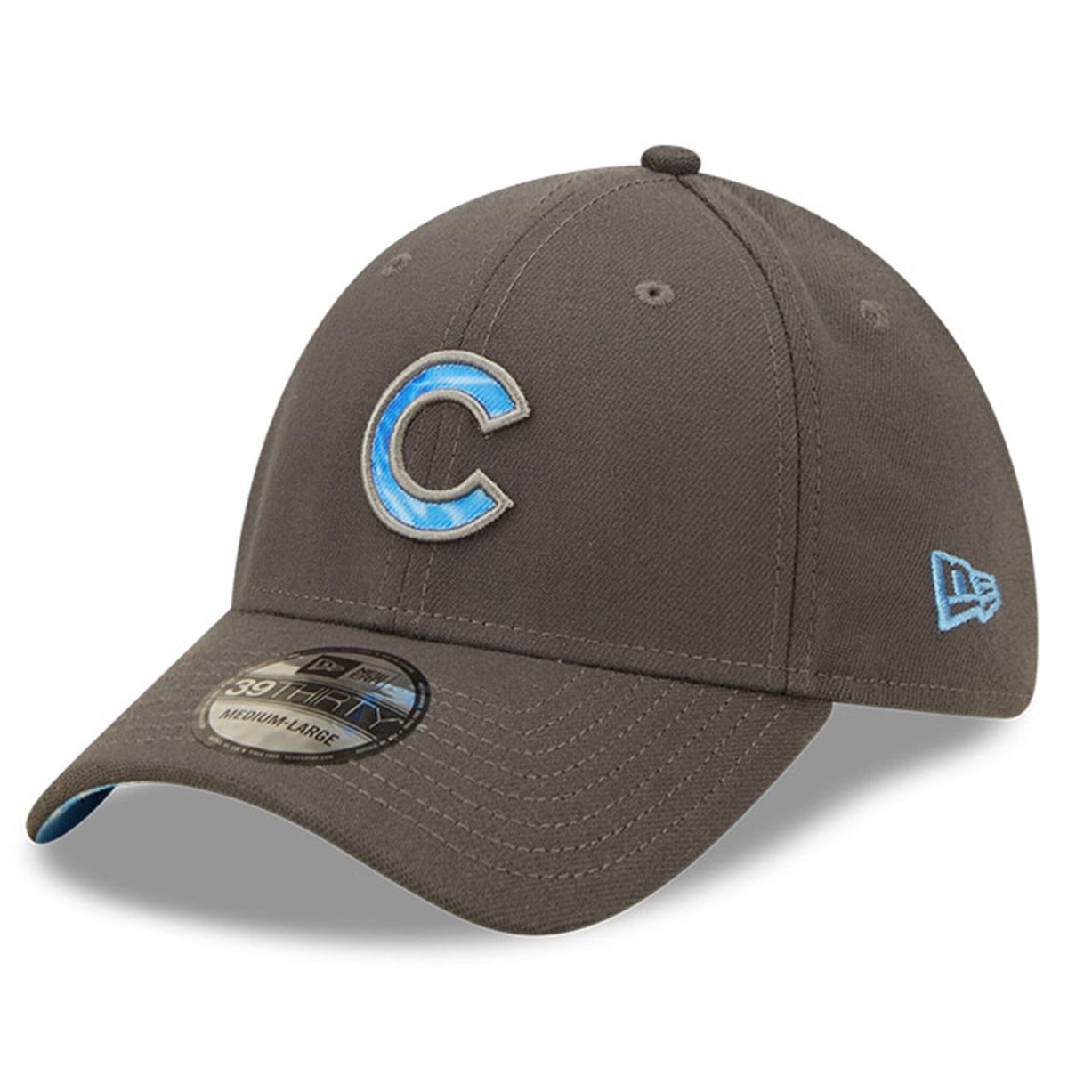 Chicago Cubs New Era 2022 Father's Day 39THIRTY Flex Hat - Graphite