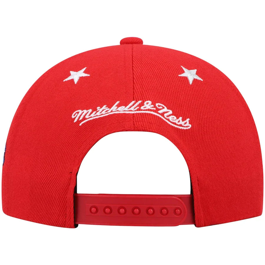 Philadelphia 76ers NBA 97 All Star Star HWC Green Mitchell & Ness Snapback Hat