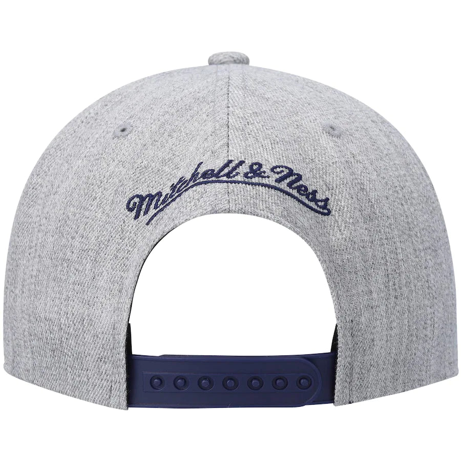 Golden State Warriors HWC Gray Heather 2.0 Mitchell & Ness Snapback Hat