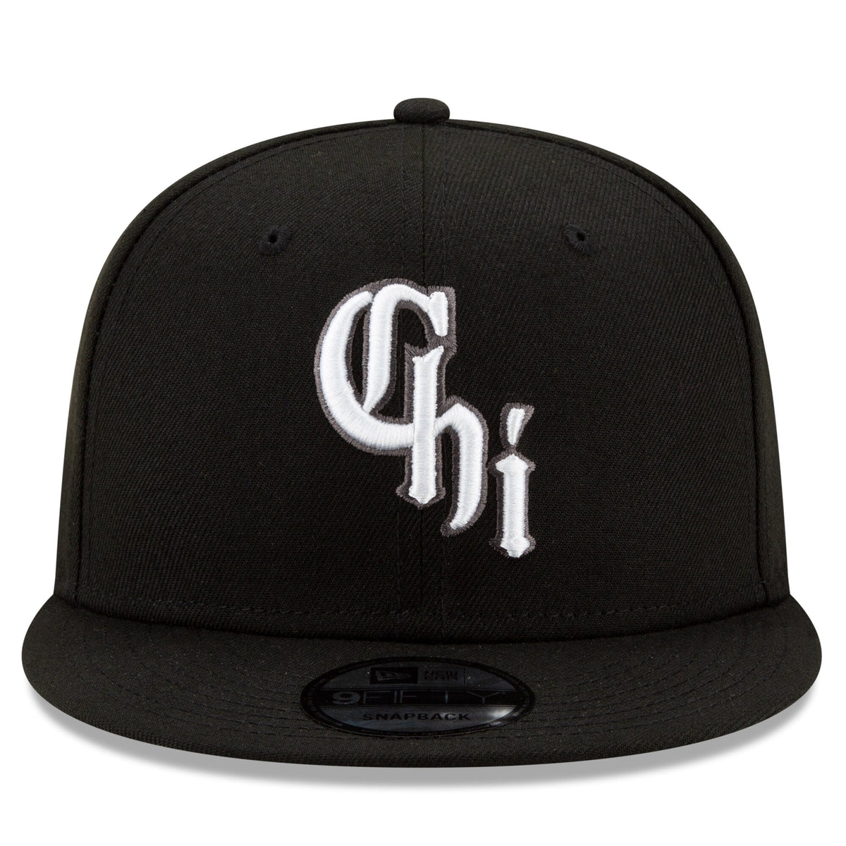 Men's Chicago White Sox New Era Black City Connect 9FIFTY Snapback Adjustable Hat