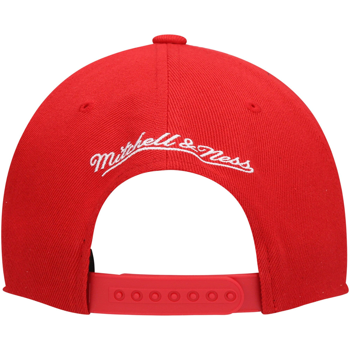 Men's Mitchell & Ness Houston Rockets Hardwood Classics Red Adjustable Snapback Hat