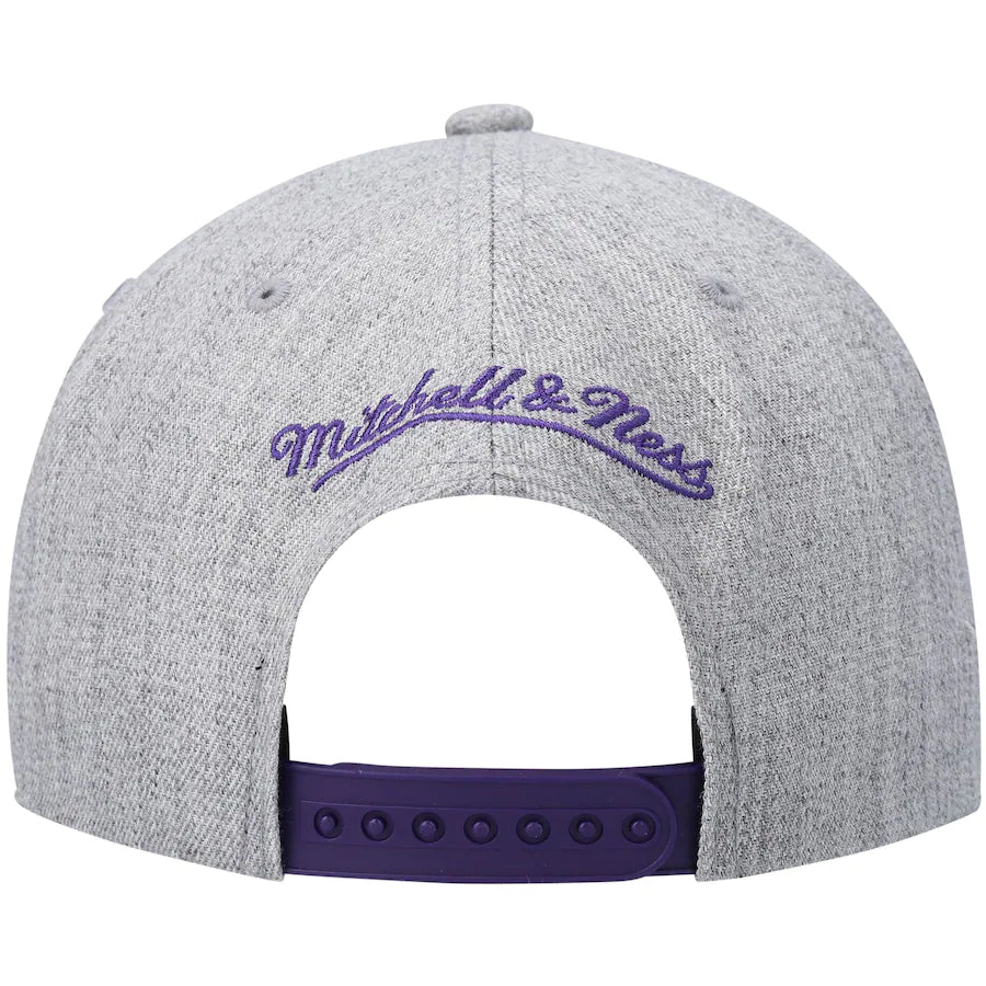 Phoenix Suns HWC Gray Heather 2.0 Mitchell & Ness Snapback Hat