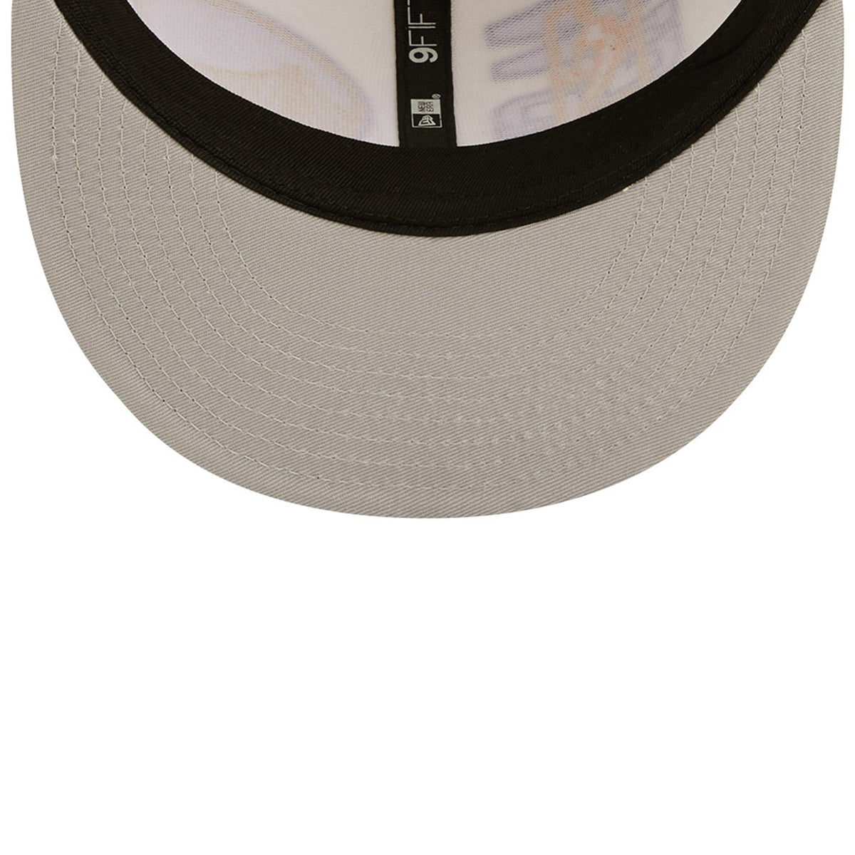 Golden State Warriors New Era 2022 NBA Draft 9FIFTY Snapback Adjustable Hat - Cream/Blue