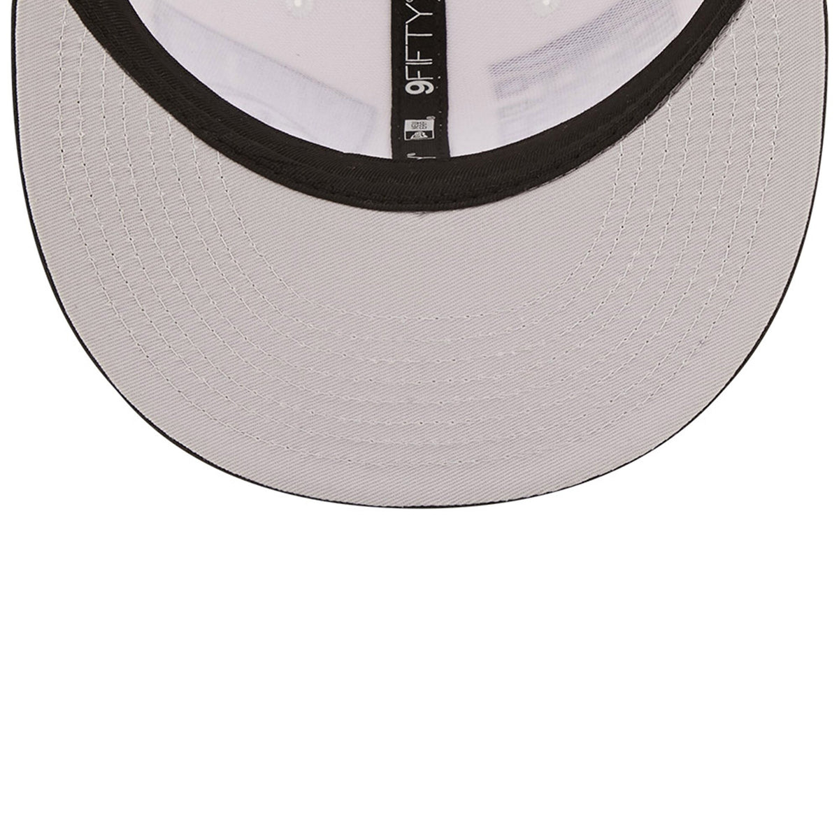 Brooklyn Nets New Era 2022 NBA Draft 9FIFTY Snapback Adjustable Hat - Cream/Black