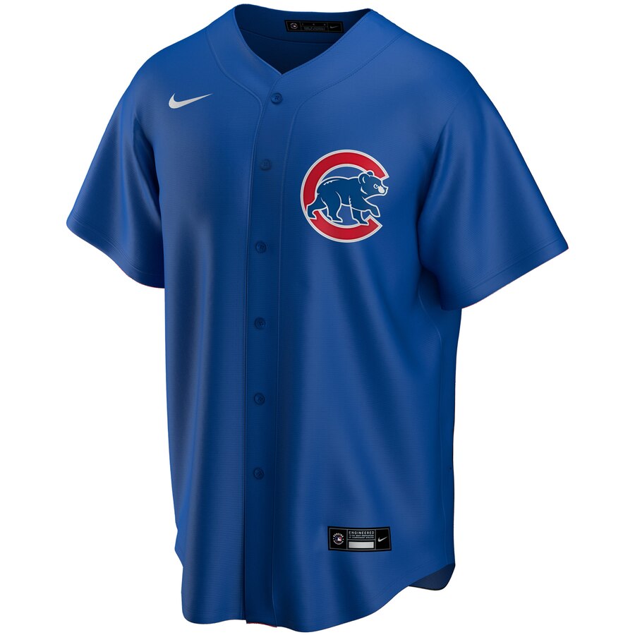 NIKE Men's Anthony Rizzo Chicago Cubs Blue Alternate Replica Jersey