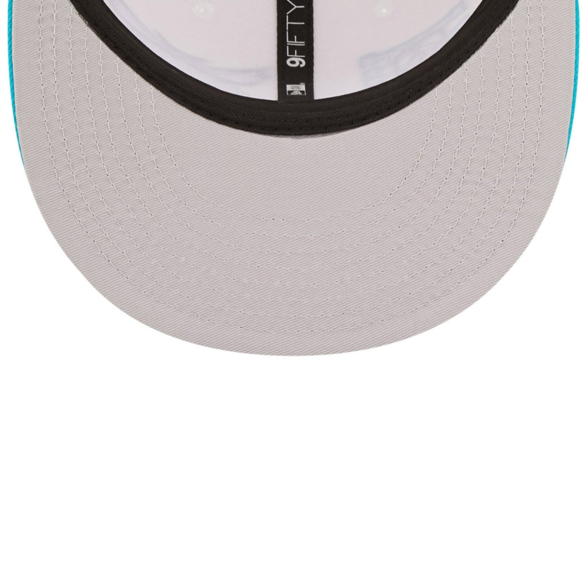 Charlotte Hornets New Era 2022 NBA Draft 9FIFTY Snapback Adjustable Hat - Cream/Teal