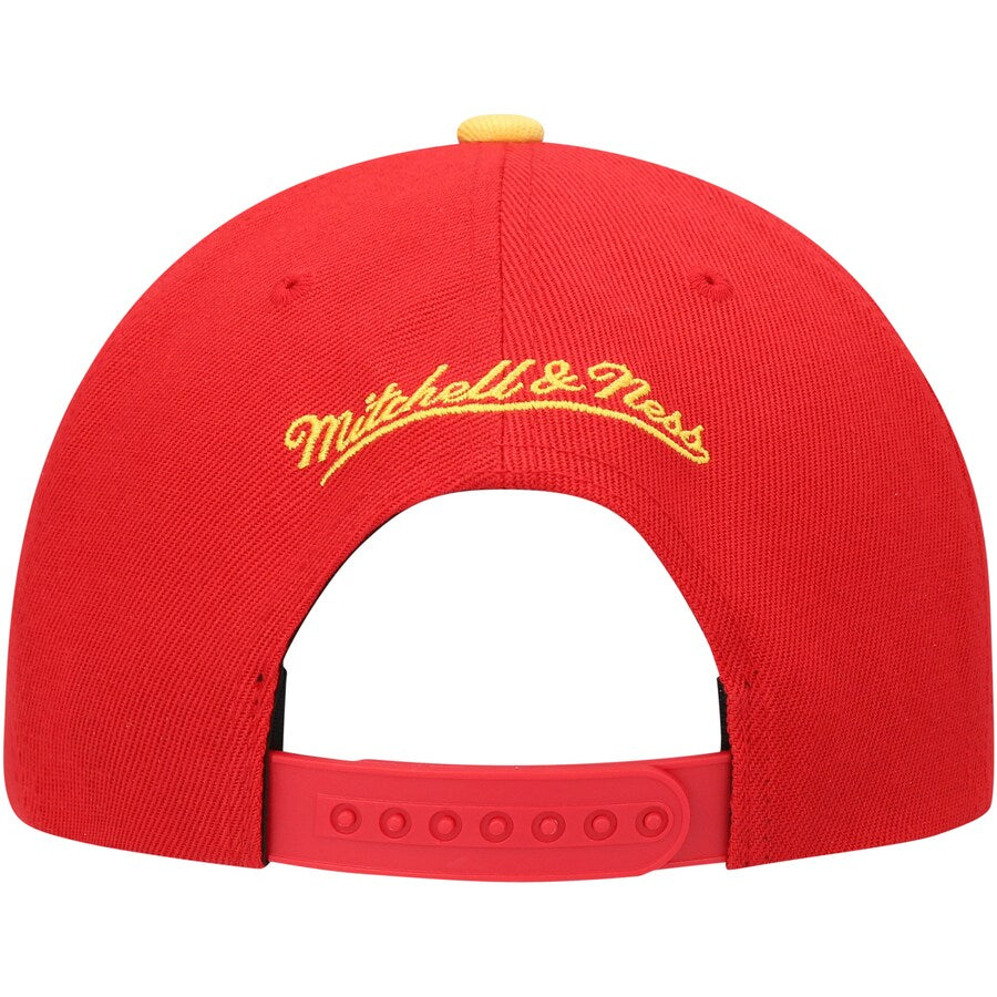 Men's Houston Rockets NBA Core Basic HWC Mitchell & Ness Snapback Hat