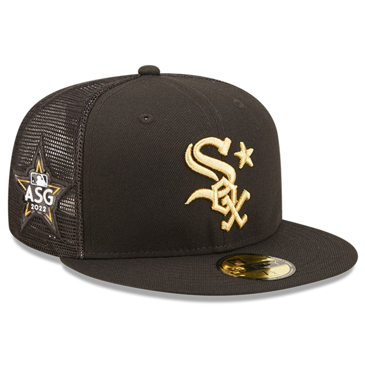 Men's Chicago White Sox New Era Black 2022 MLB All-Star Game On-Field 59FIFTY Fitted Hat