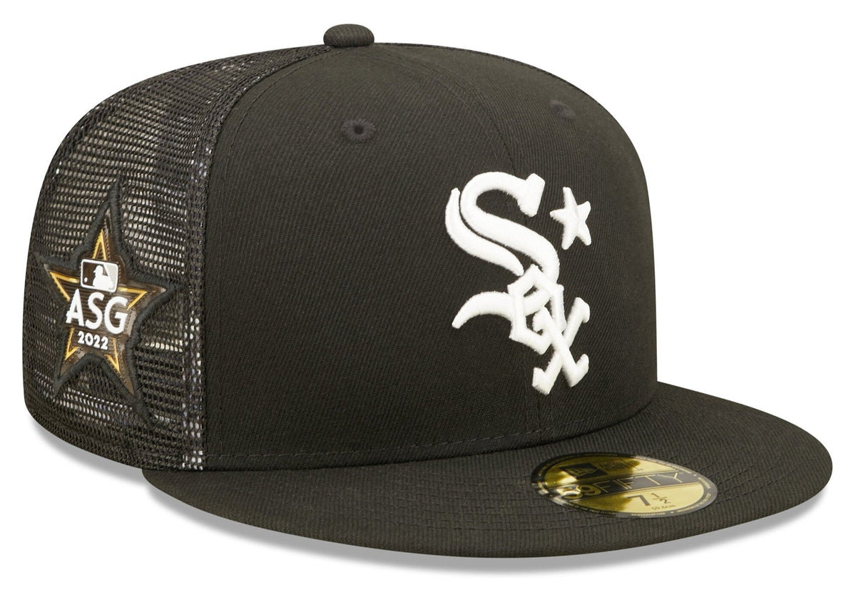 Men's Chicago White Sox New Era Black 2022 MLB All-Star Game Workout 59FIFTY Fitted Hat