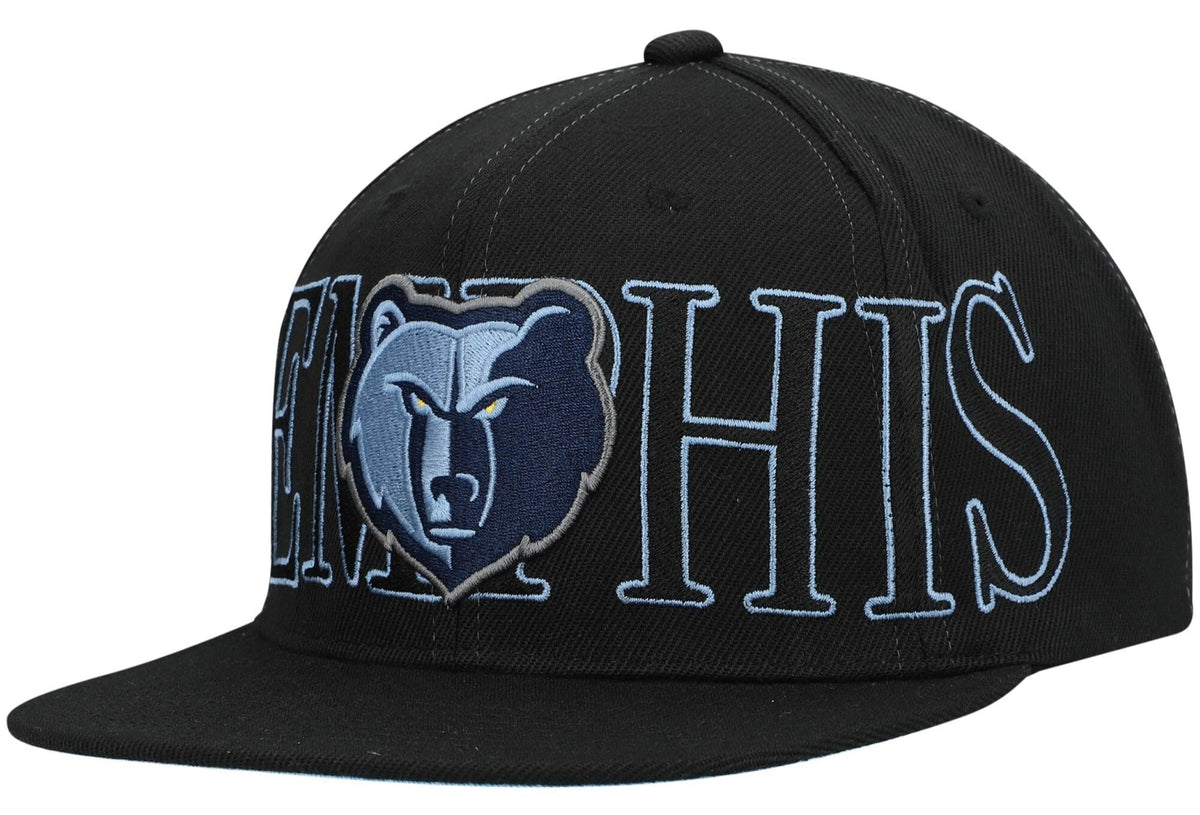 Men's Mitchell & Ness Black Memphis Grizzlies Winner Circle Snapback Hat