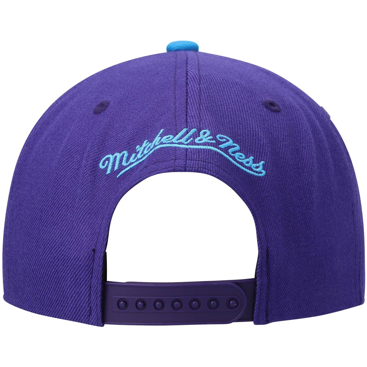 Mens NBA Utah Jazz HWC 2-Tone Purple/Teal 2.0 Snapback Hat By Mitchell And Ness