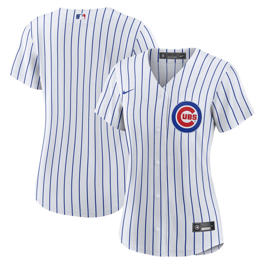 Women's Chicago Cubs Nike White Home Replica Team Jersey