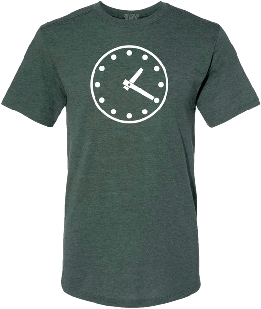 Men's Obvious Shirts Chicago Cubs 1:20 Wrigley Clock Tee